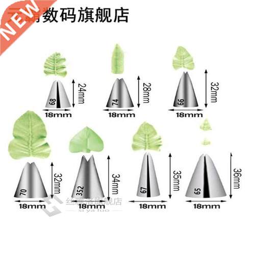 3-24pcs Icing Piping Pastry Nozzle Tips Baking Tools Cream C