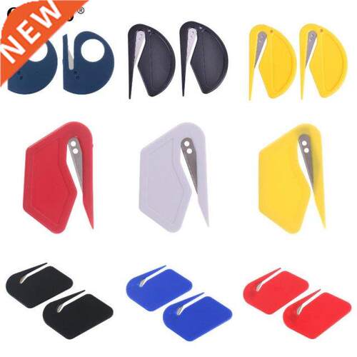 2pcs/1pc Plastic Letter Opener Mini Sharp Letter Mail Envelo