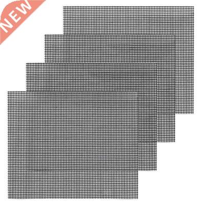 4 Pcs Non BBQ Grill Mesh Reusable Grilling Net Barbecue Mat