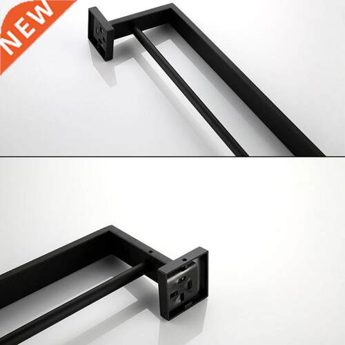 Bathroom Double Towel Bar Wall Mount,SUS 04 Stainless Steel