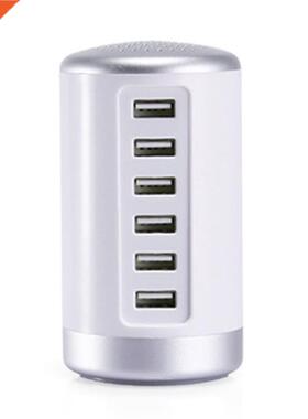 Port USB Travel Wall Charger 6 USB Desktop Charging Station