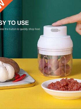 Mini Electric meat Grinder Garlic Chopper Food Chopper USB
