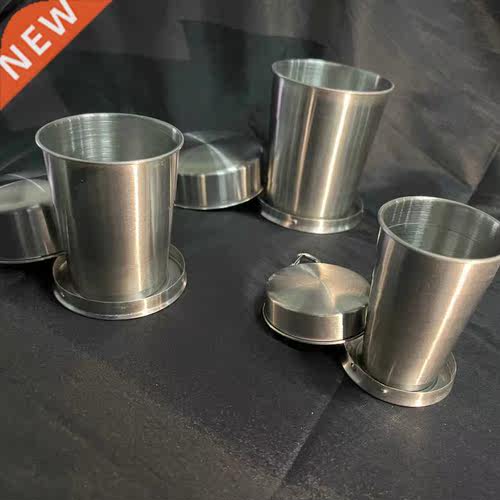 Portable Stainless Steel Foldable Cup 75ml/150ml/250ml Outdo