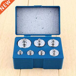 1Set Calibration Weight Kit Stainless Steel Jewelry Scale 50