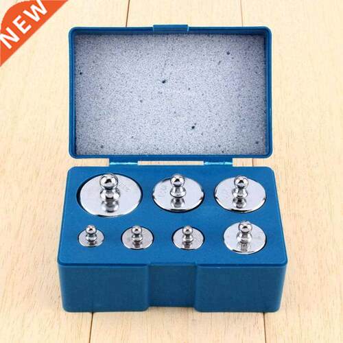 1Set Calibration Weight Kit Stainless Steel Jewelry Scale 50