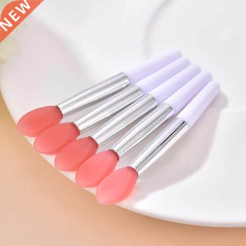5Pcs Double Side Soft Silicone Head Eyeshadow Lip Applicator