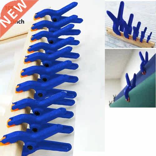 10pcs Woodworking Spring Clamps 2inch DIY Tools Plastic Nylo