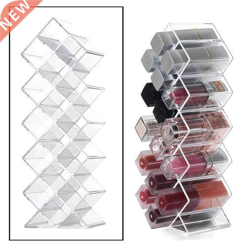 16 Grid Acrylic Make Up Storage Holder Makeup Organizer Stor