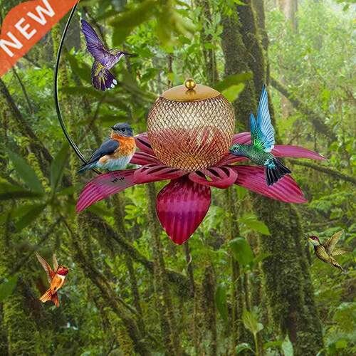 Sensation Cornflower bird Feeder Outdoor Premium Standing Bi