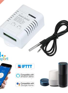TH-16 mart Wifi Switch 16A/500W Monitoring Temperature Wire