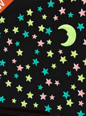 100pcs Luminous Wall Stickers Glow In The Dark Stars Sticker