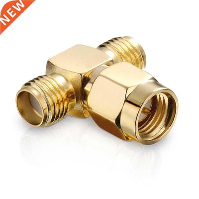 10Pcs Pcs SMA Spltter Joner 3 Way Adaptor Converter SMA Ma