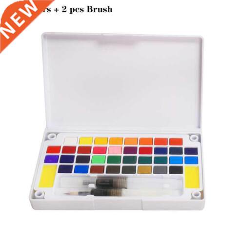 *Quality Solid Pigt Watercolor Paints Set With Water Color P