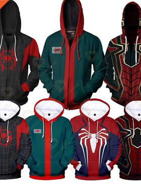 2021 New Fashion Spidermans Hoodies Sweatshirts for Kid Boys