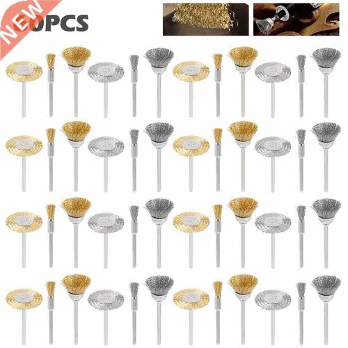 Brass Wire Wheel Brushes Wire Brushes Set for Accessories Ro