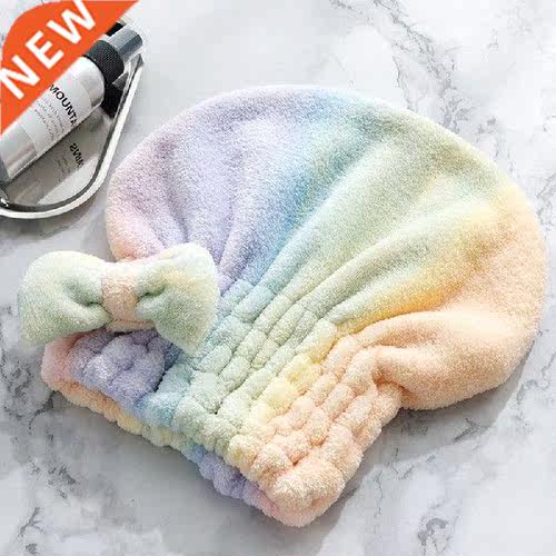 1 Pcs Quick-drying Hair Cap Colorful Super Absorbent with