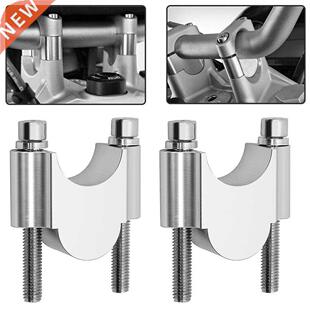 Motorcycle Handlebar Riser Bar Mount Handle Clamp Universal