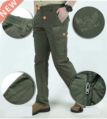 Quick Dry Casual Pants Men Summer Army Military Style Trouse
