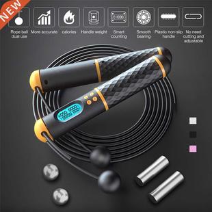 Weight Loss Jump Rope Counter Speed Digital Jump Rope Crossf