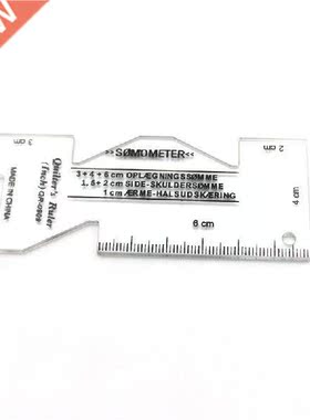 1Pcs Transparent Acrylic Patchwork Ruler Multi-function DIY