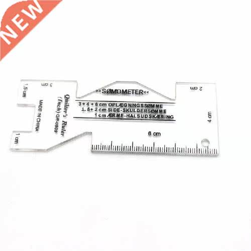 1Pcs Transparent Acrylic Patchwork Ruler Multi-function DIY