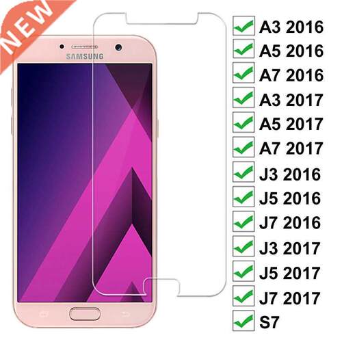 9D Full Protection Glass the For Samsung Galaxy A3 A5 A7 J3