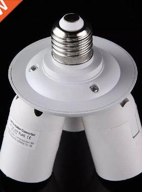 in1 E27 Lamp Holder 110V-240V Socket Splitter Lighting Lamp