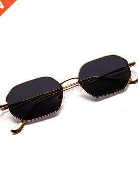 2021 Retro Sunglasses Women Classic polygon Sun Glasses Men