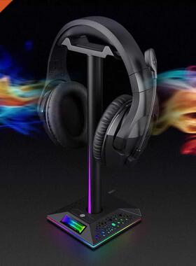 NEW EB01 Headphone Stand Fingerprint Control RGB Gaming Head