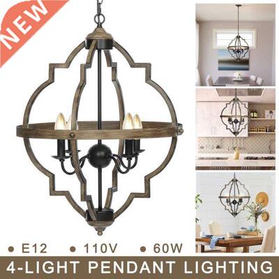 Retro Pendant Light Vintage Bar Dining Room Kitchen Ceiling