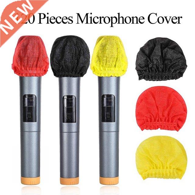 120PCS/Pck Disposble Microphone Hygiene Cover Odor Removl - 实物图