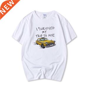 TOPESKO Faion Summer T-irts Tom Holland Tees I Survived