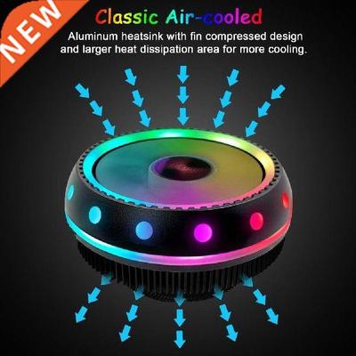 CPU Cooler Radiator Silent Quiet Ventilador Silent Radiator