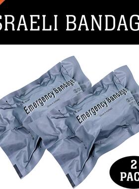 2 PACK Israeli 4” / 6'' Emergency Compression Bandage Batt