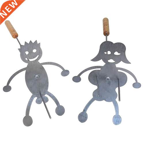Barbecue Fork Creative Men Women Shaped For Hot Dog BBQ