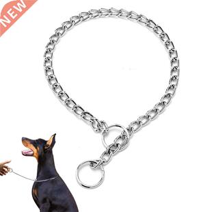 Metal Dog Training Choke Chain Collars for Small Medium Larg