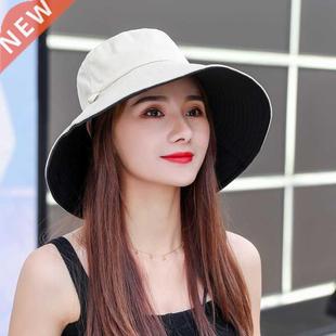 Sun Hat Summer Foldable Bucket Hat for women Outdoor Sunscr