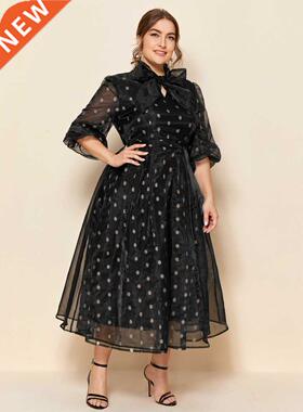 Women's Chic Elegant Plus Size Large Maxi Dresses 2023 Luxur