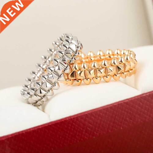 European style new classic rotating ring men and women 925 s
