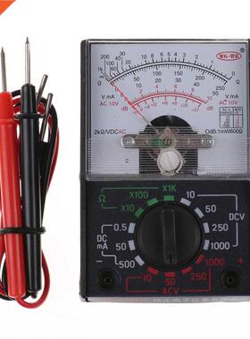 Dc/Ac 250V 1000V Voltmeter 250ma Ammeter Meter Analog Multim