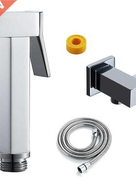 Hand Held Toilet Bidet Sprayer Set Kit Solid Brass Hand Bide