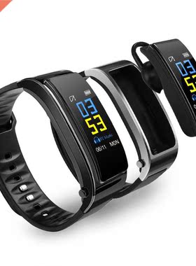 BOHM Y3 PLUS Bluetooth Headset Smart Bracelet 2 in 1 watch