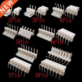 20/50Pcs VH3.96 2/3/4/5/6/7/8 Pin Right Angle Pin Header Con