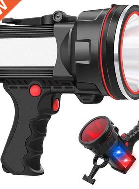 8000LM Handheld Spotlight Portable USB Rechargeable LED Sear