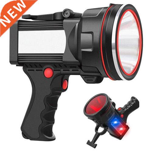 8000LM Handheld Spotlight Portable USB Rechargeable LED Sear