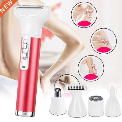 5 in 1 Lady Shaver Painless Women Face Eyebrow Hair Remover