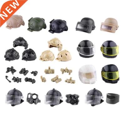 Modern Military Tactical Helmet Building Blocks Figures Nigh