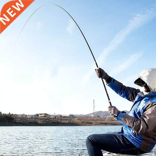 Carbon Fiber Telescopic Pole Fishing Rod 2.7M Fish Rods