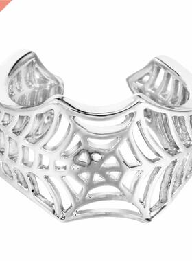Kinitial Bat Rings Handmade Spider Web Animal Tail Puzzle Je