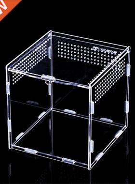 etile Feeding Box Beeding Case otable Acylic Teaium